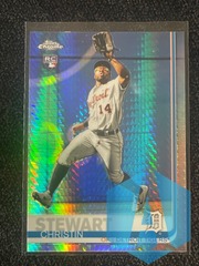 2019 Topps Chrome Prism Christin Stewart #69 RC Detroit Tigers